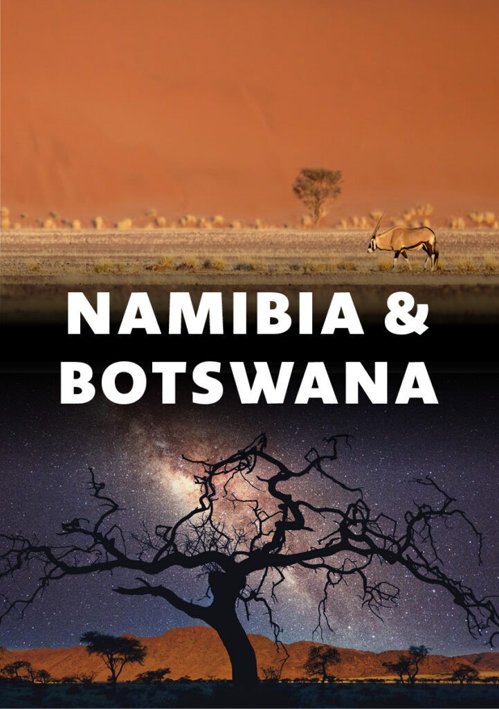 Plakat Namibia & Botswana